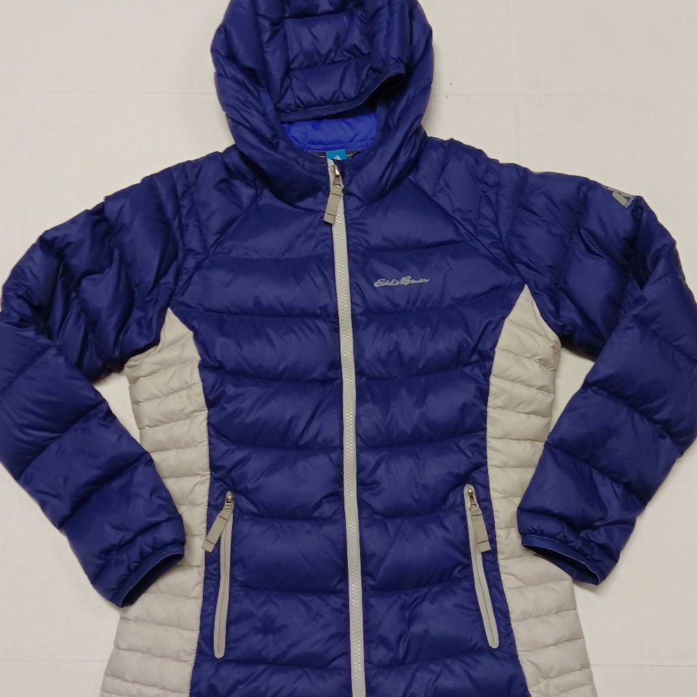 Eddie Bauer Down Hooded Winter Puffer Coat 10 12